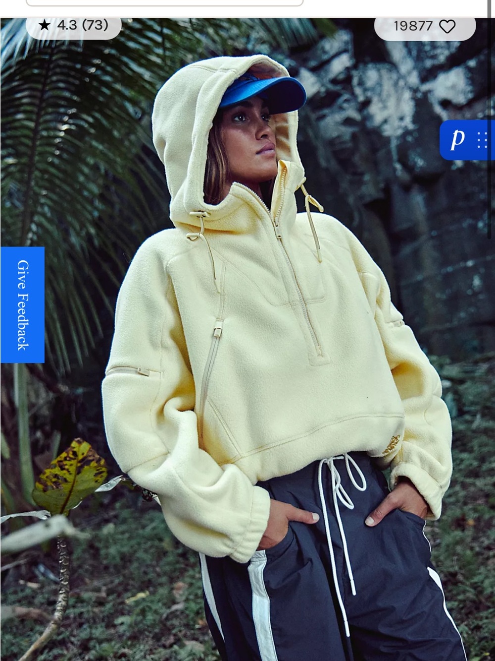 FP movement Wild and free fleece pullover